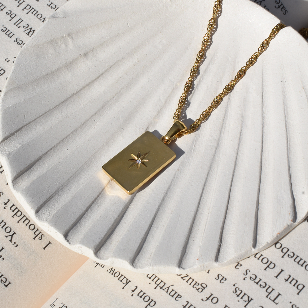 Stainless Steel North Star Necklace