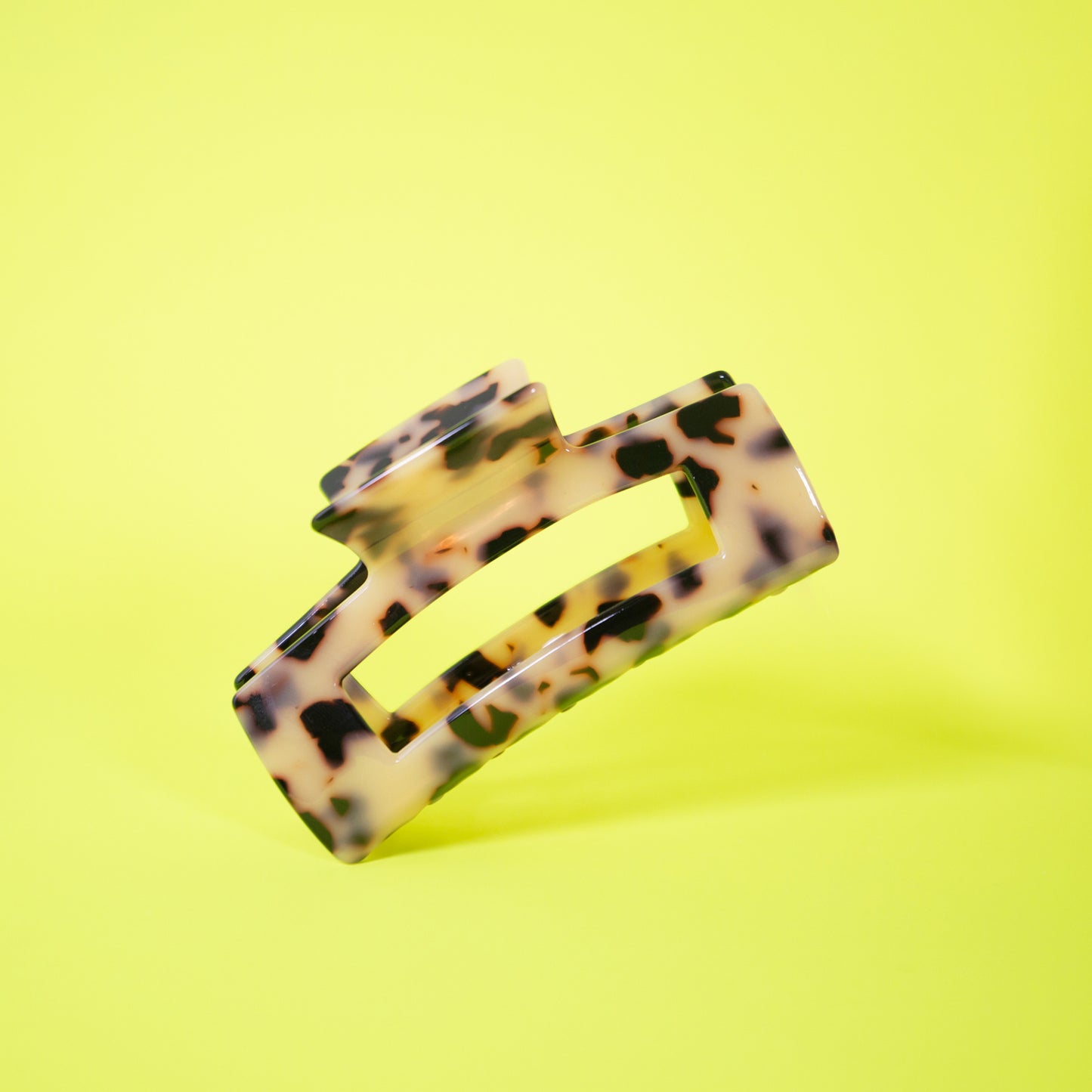 Baguette Leopard Hair Claw