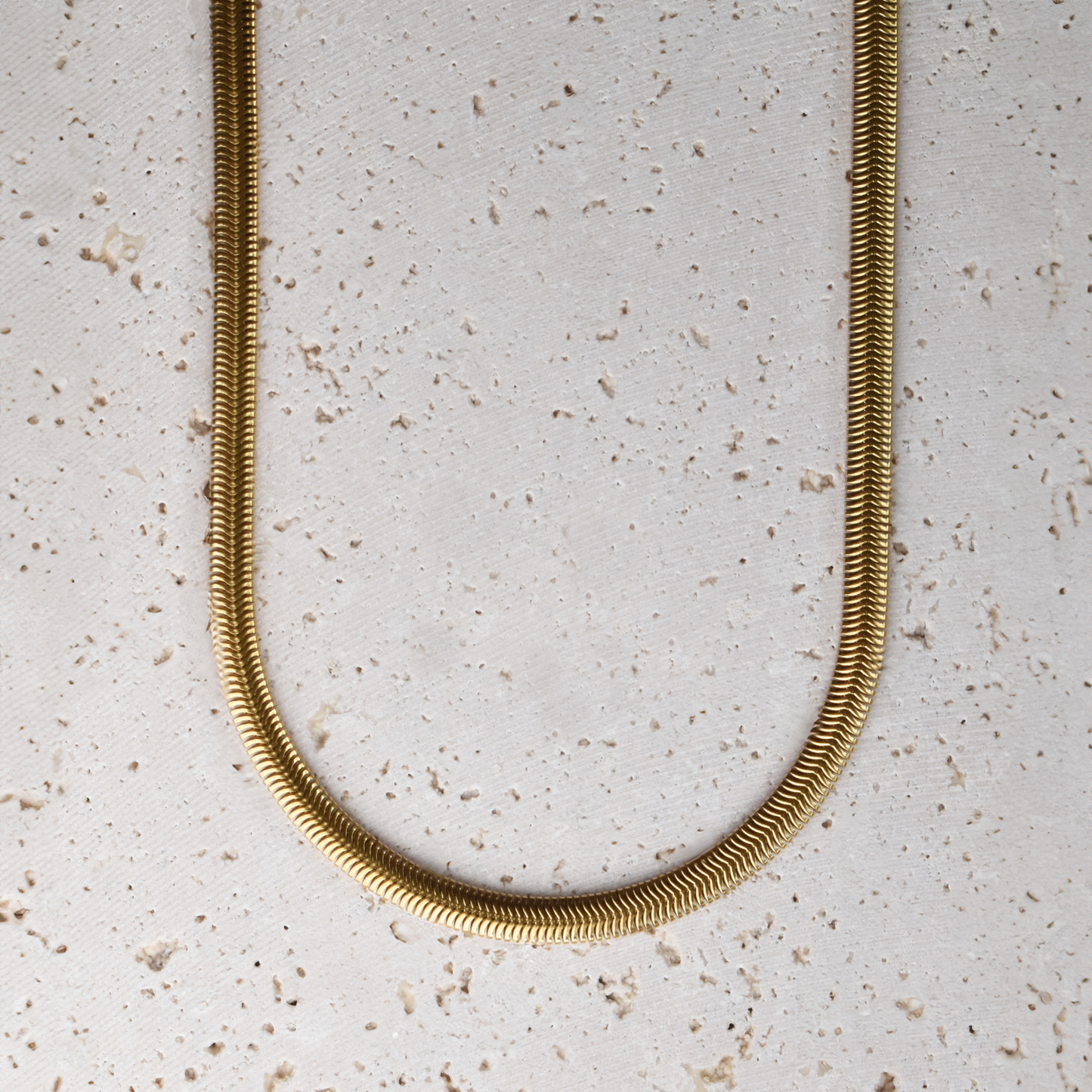Thick Snake Chain Necklace