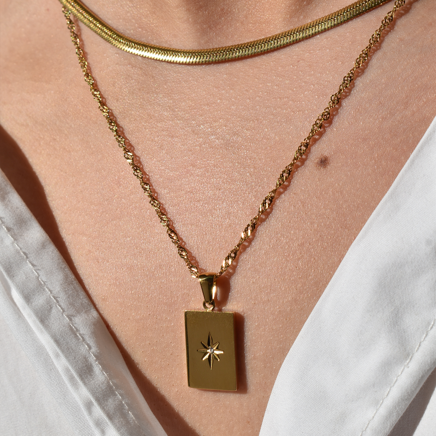 Clean Snake Chain Necklace