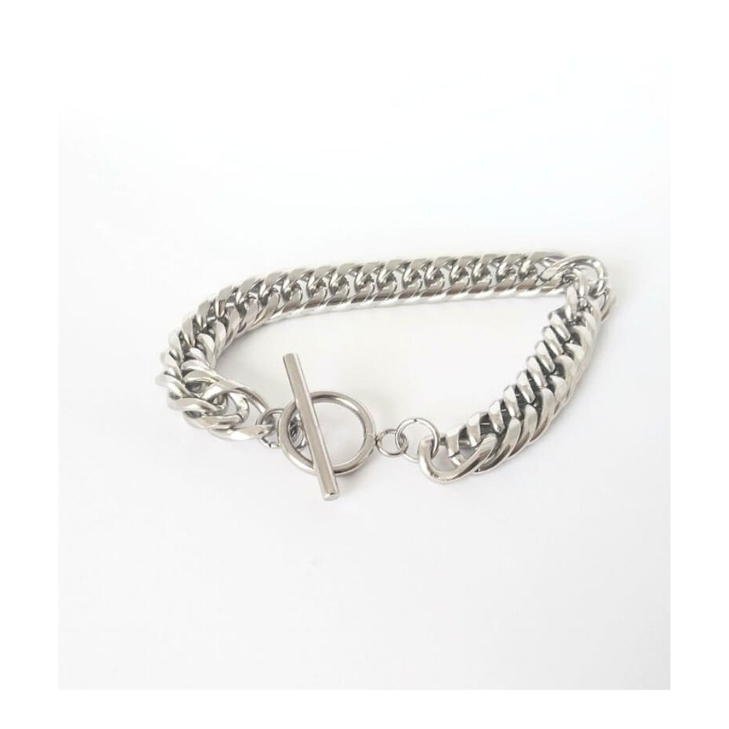 Luxury and Funky Curb Chain Bracelet KPOP Accessories SUNMUL