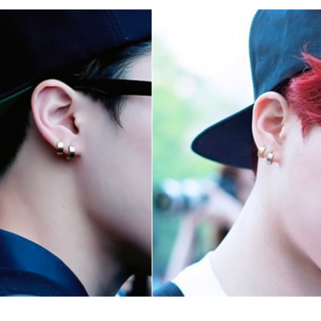 Hip Hoop Earrings KPOP Accessories SUNMUL