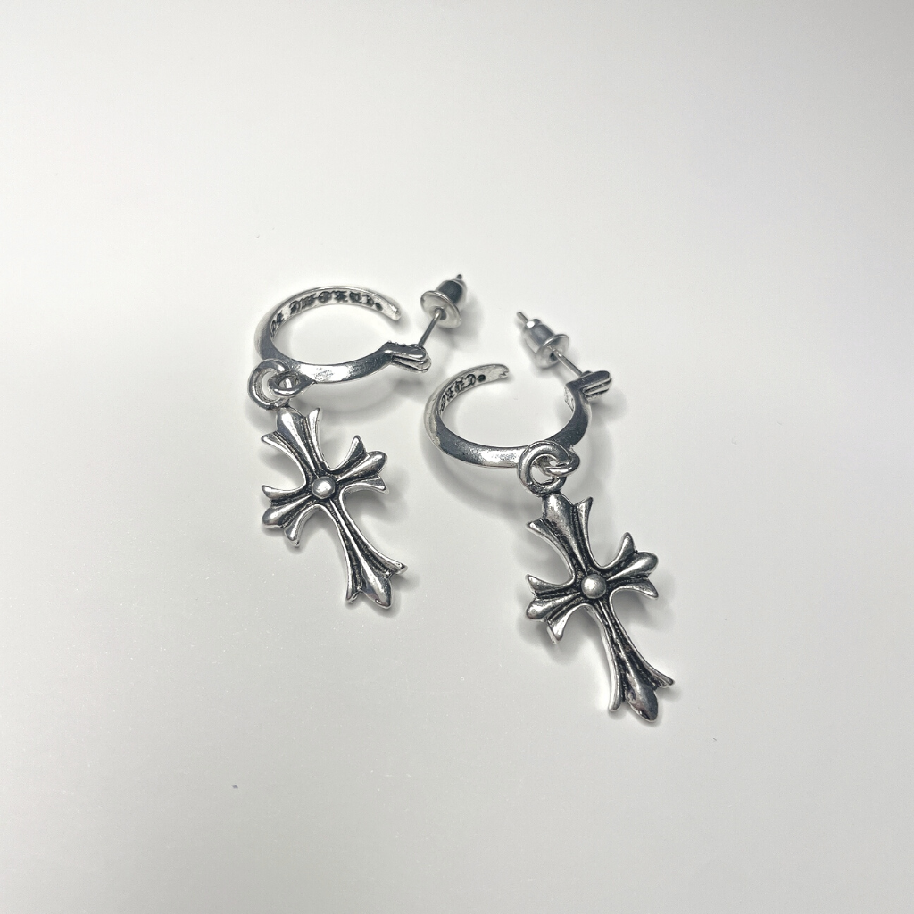 Bts best sale cross earrings